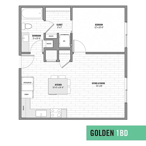 Floor plan Golden