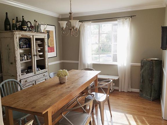 Formal dining room with beautiful natural light
