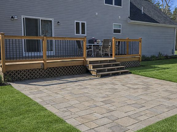 backyard deck