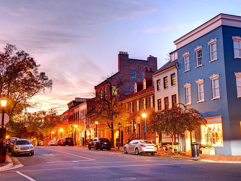 Minutes from the charming streets of historic Old Town Alexandria.