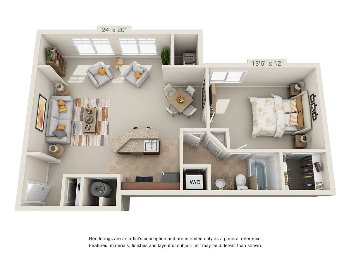 Floor plan Renoir