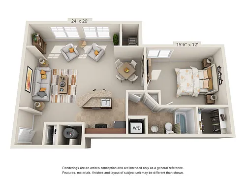 Floor plan Renoir
