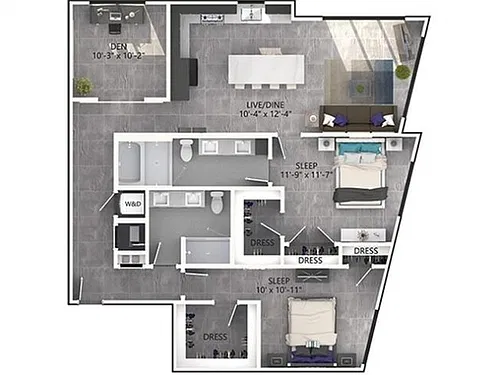 Floor plan C8P
