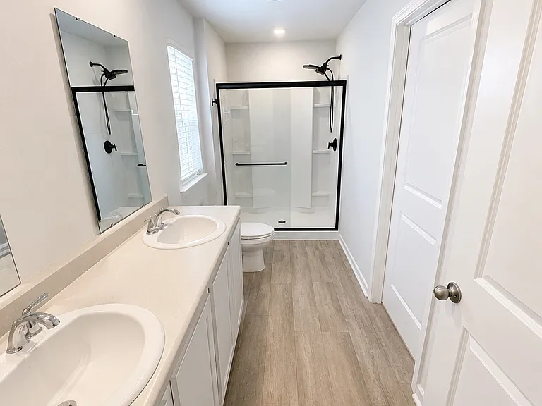 Primary bathroom suite