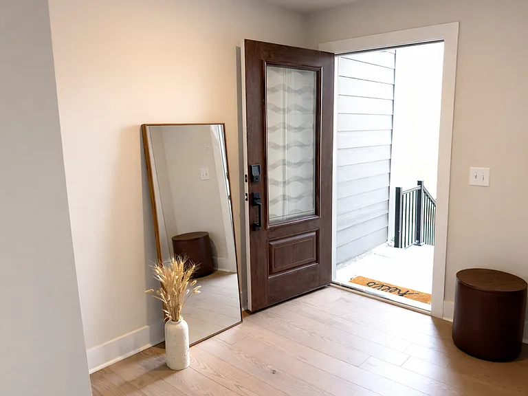 Front entry with natural light