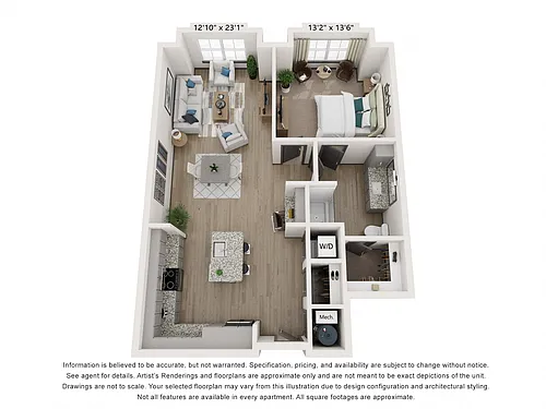 Floor plan A43
