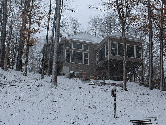 Snow View From Water 