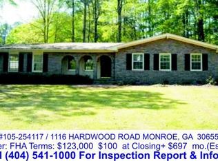 1116 Hardwood Rd, Monroe, GA 30655