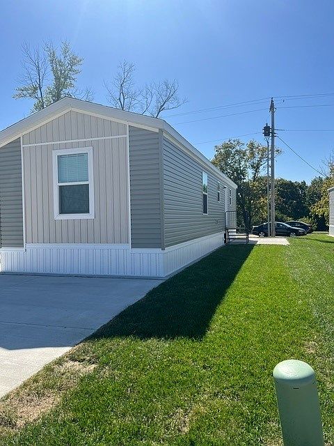 Back of Mobile Home
