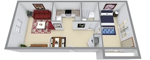 Floor plan Messina
