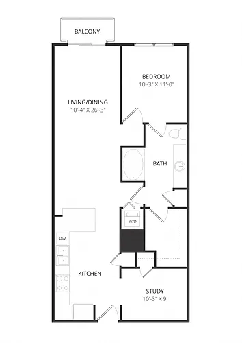 Floor plan The Lovato