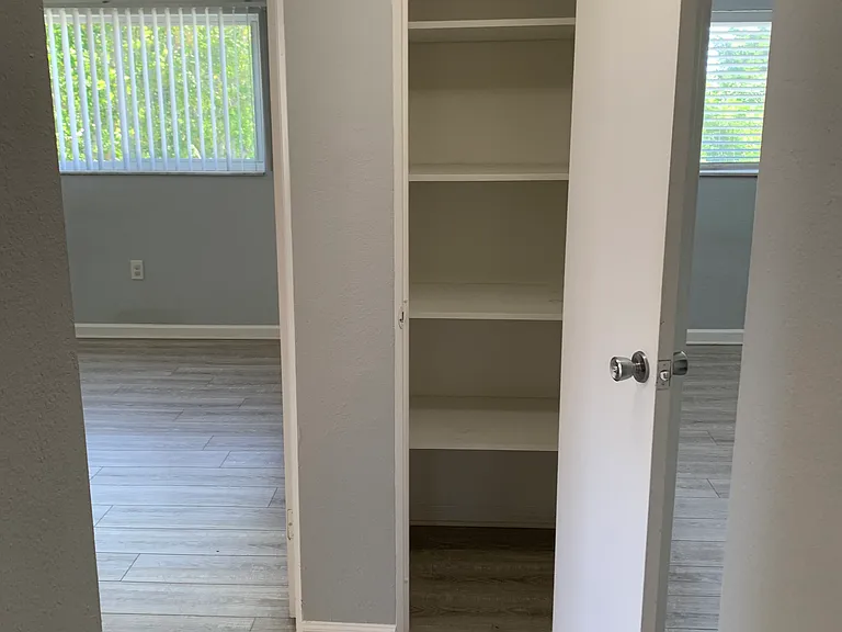 Hall linen closet