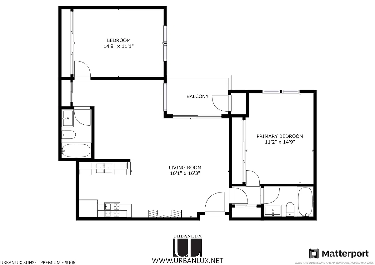 Floor plan 406