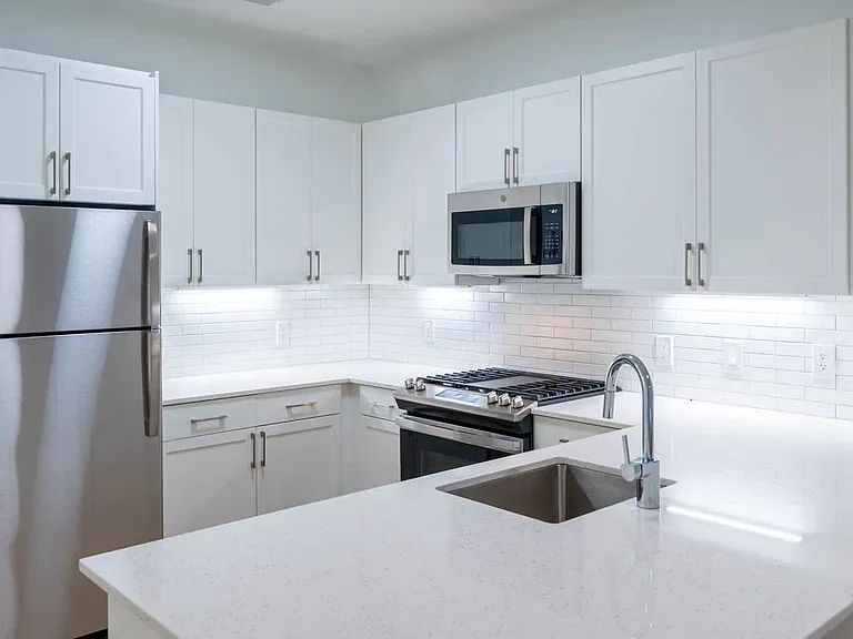 Kitchen with Stainless Steel Appliances