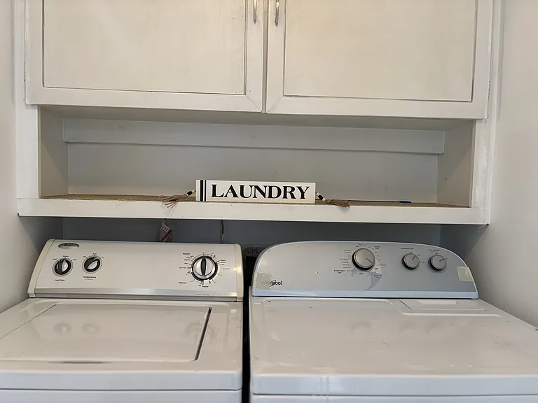 In unit laundry