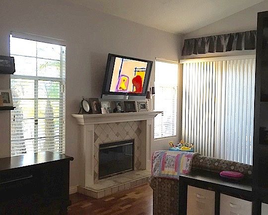 view of living room area