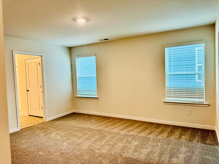 Master bedroom with en-suite bathroom.