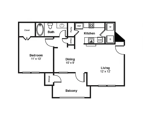 Floor plan A2