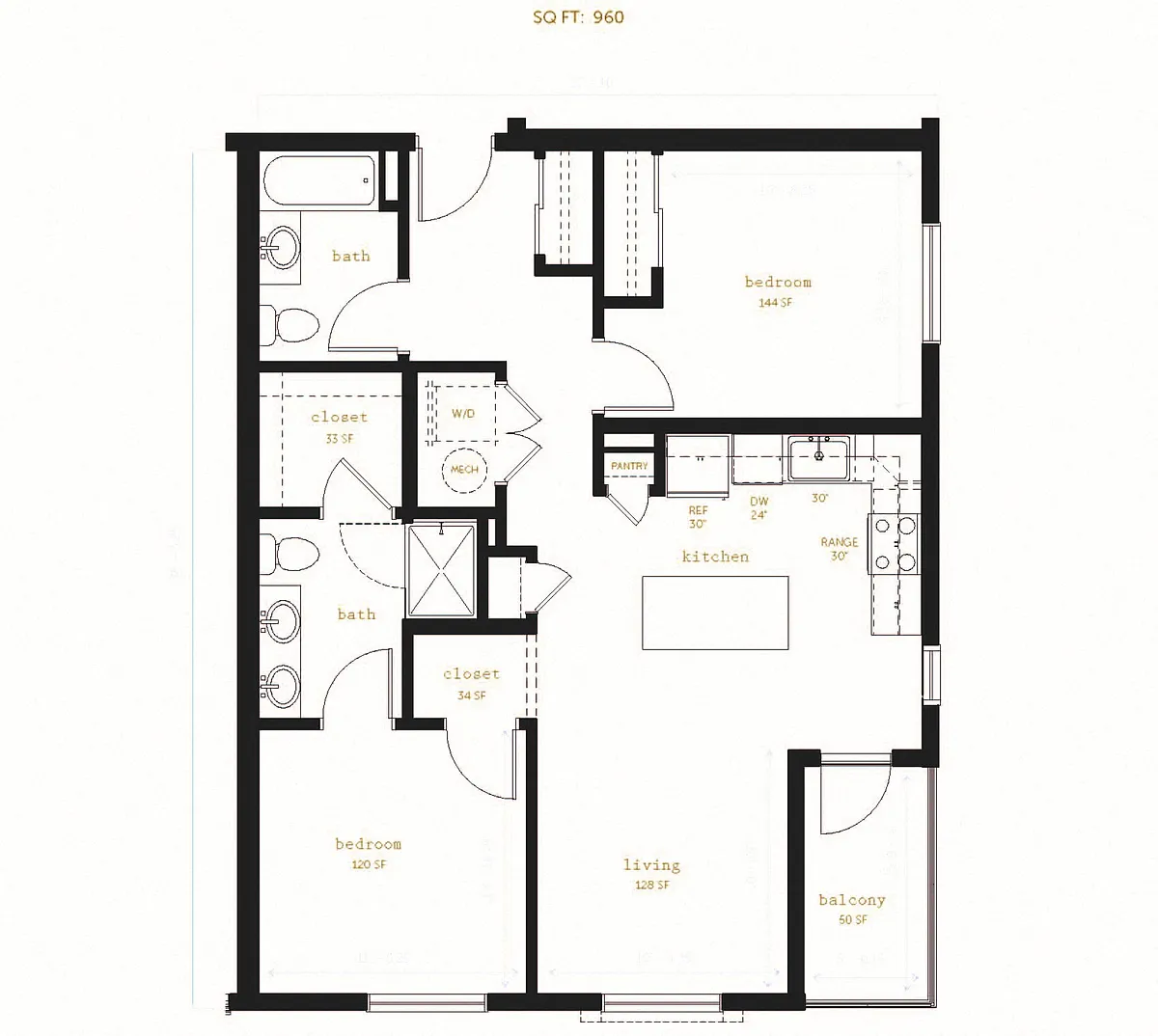 Floor plan Royal 2.SW