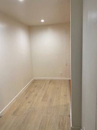 New hardwood floors in open space