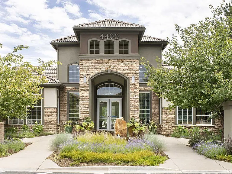 Exterior building photo of Griffis Belleview Station in Denver, Colorado.