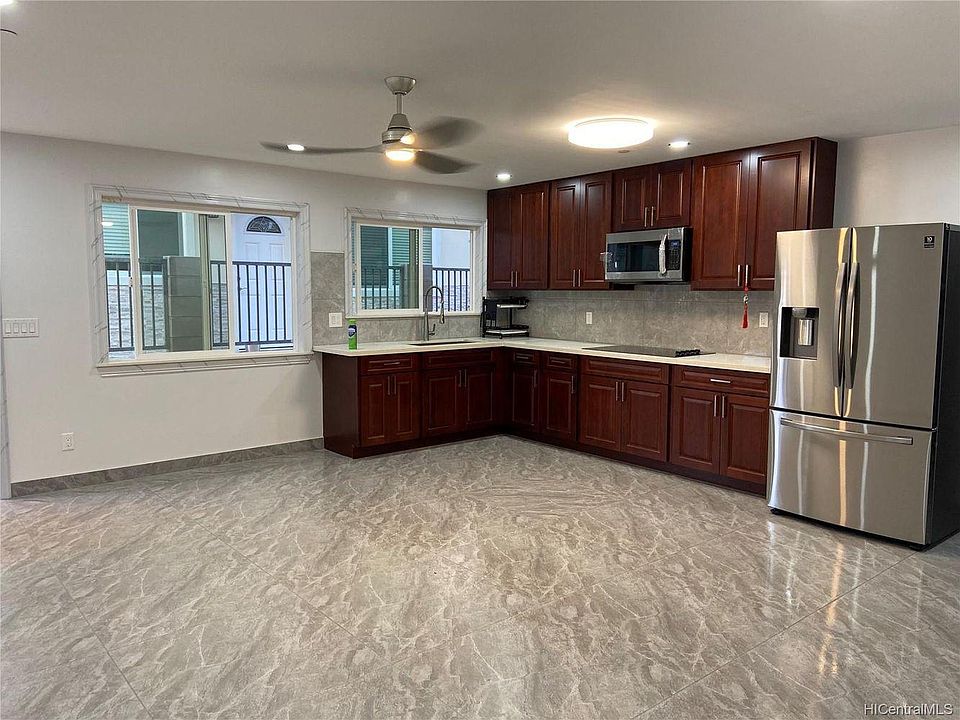 Kitchen and living area