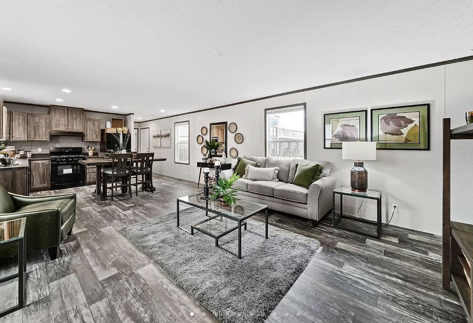 Living Room Kitchen