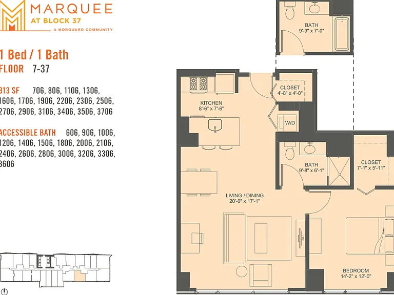 1 Bedroom x 06 1 Bedroom x 06