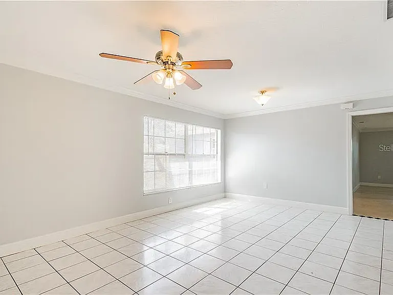 Family room off kitchen