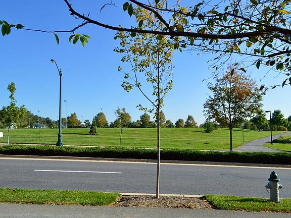 front yard view to park
