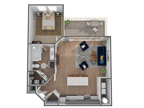 Floor plan Honey Bell