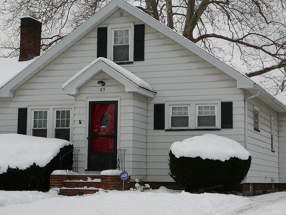 The front of the house