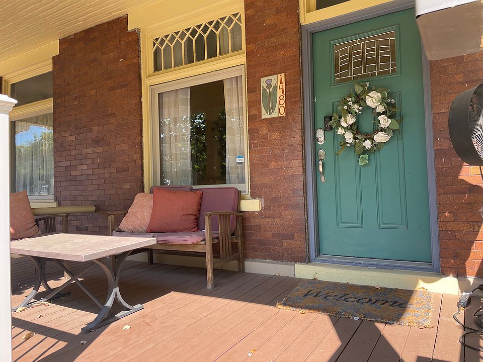 Front door and new front porch