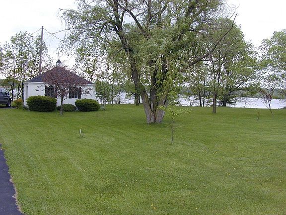 Garage and side yard