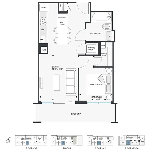 Floor plan 2204