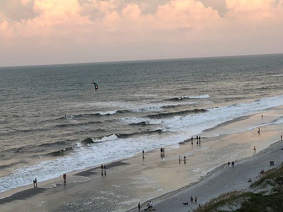 Jax Beach after a rainy day