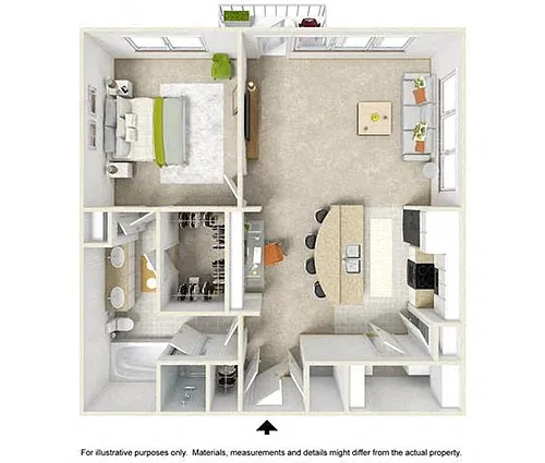 Floor plan The Ozark