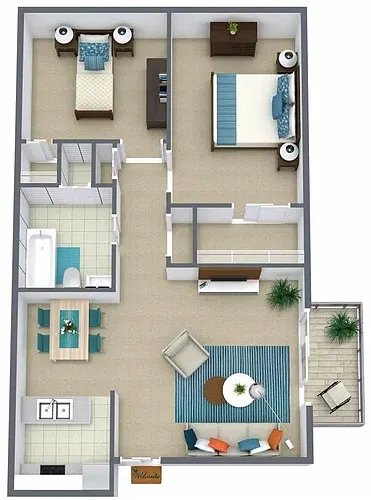 Floor plan 2X1