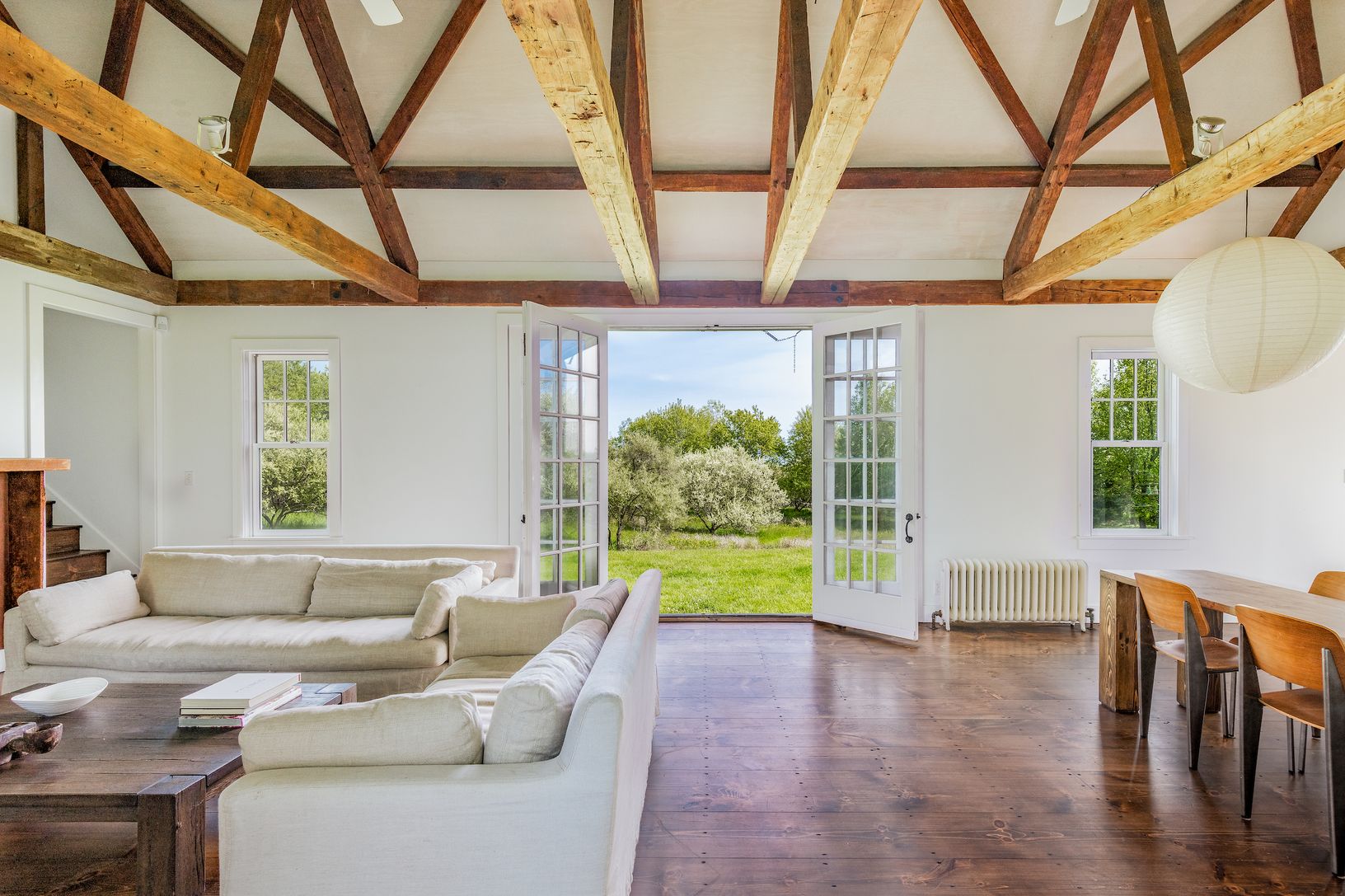  FRENCH DOORS OPEN TO ROLLING GROUNDS