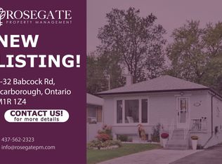 32 Babcock Rd #2, Toronto, ON M1R 1Z4