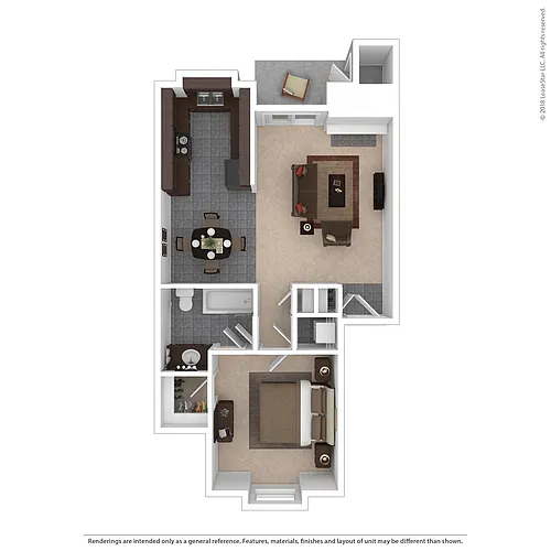 Floor plan A1 - Down Stairs