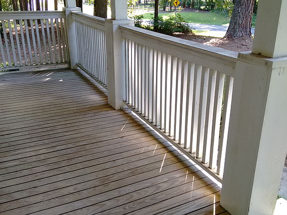 Covered front porch