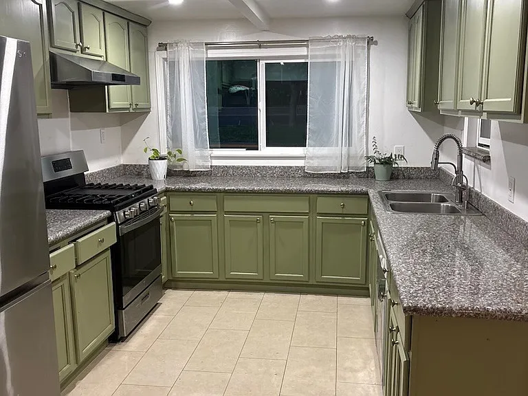 Newly renovated kitchen