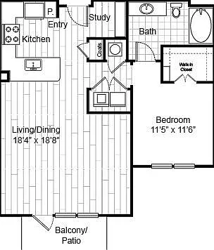 A7 floor plan Virage