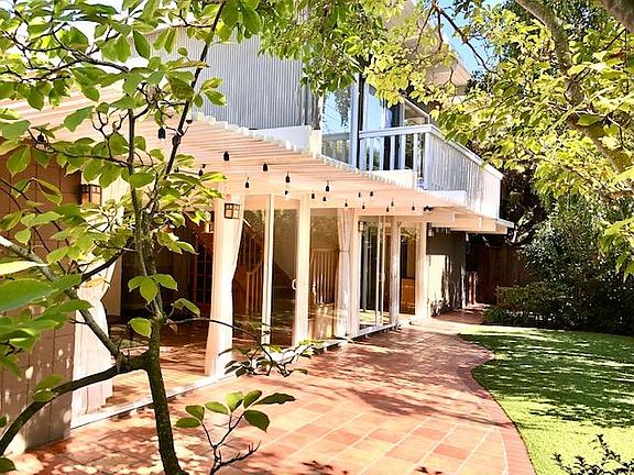 backyard patio & upper balcony deck