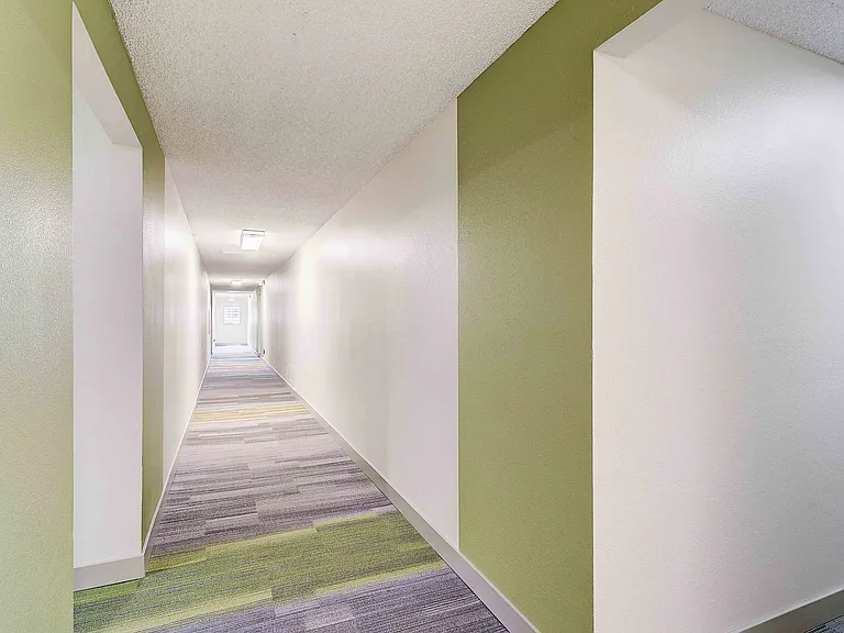 Interior Hallway of a building