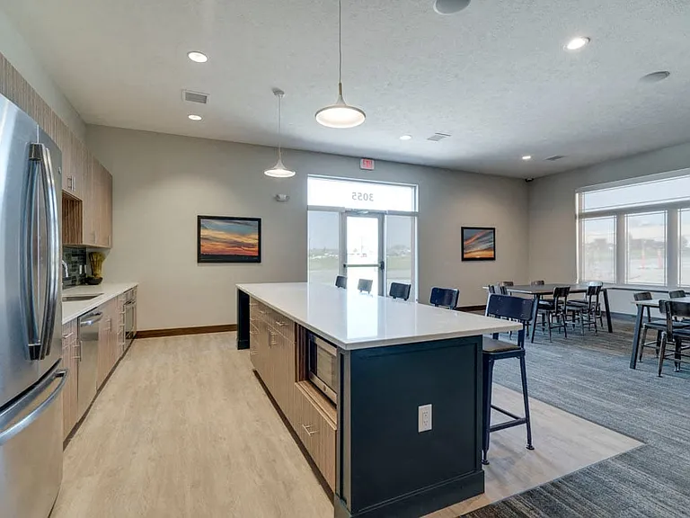 Catch up with friends and family or host a dinner party in our clubhouse party room.