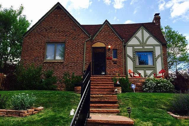Wonderful elevated Tudor Style Home
