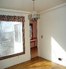 Dining room, looking toward kitchen nook