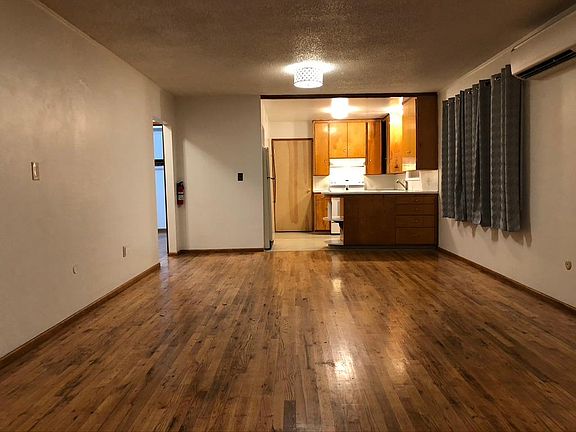 living room looking into kitchen